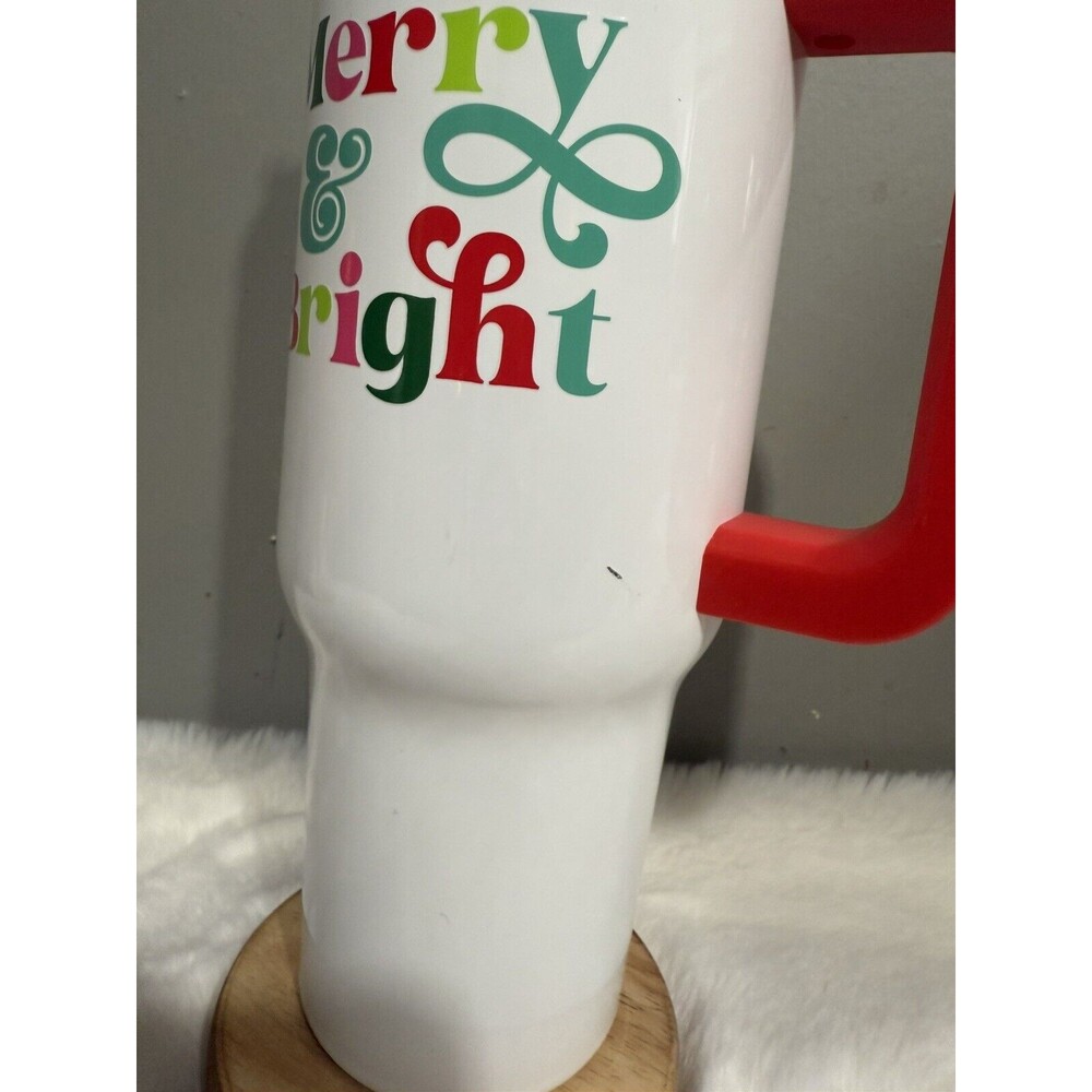 NEW CHRISTMAS y & bright christmas coffee Te Water tumbler in multicolored - Picture 7 of 9